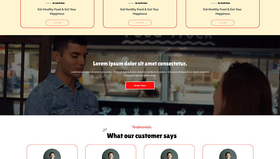 Italian Restaurant WordPress theme