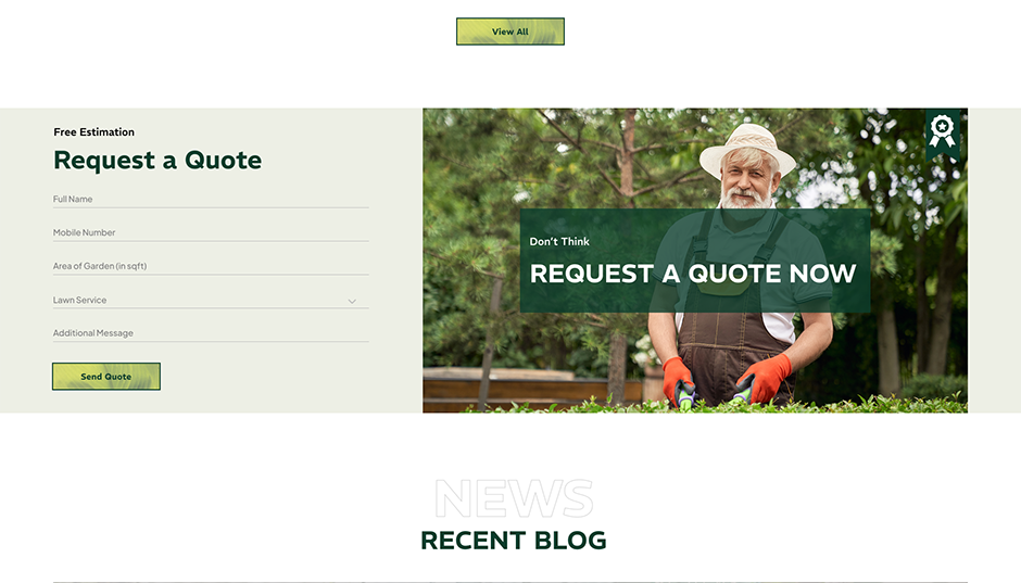 Gardening WordPress Theme