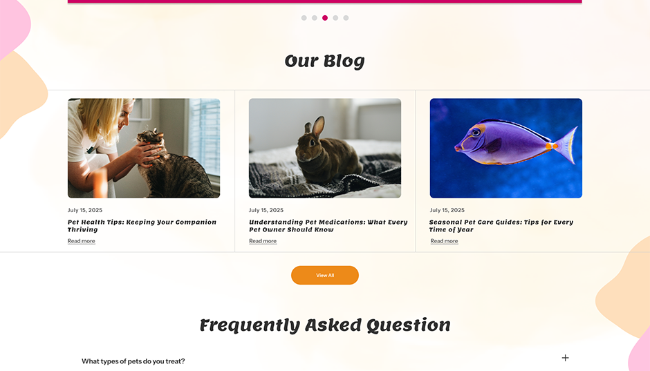Veterinary WordPress Theme