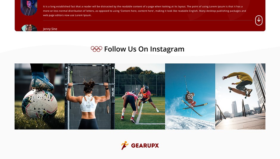 Sports Store WordPress Theme