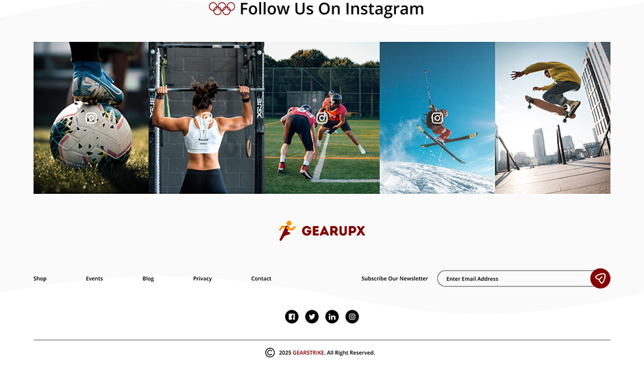 Sports Store WordPress Theme