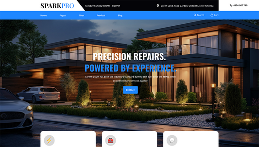 Electrical Repair WordPress Theme