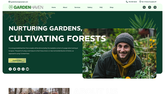 Gardening WordPress Theme