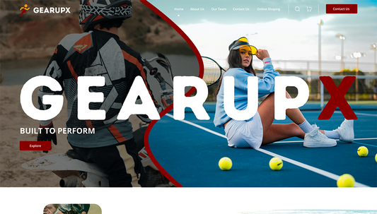 Sports Store WordPress Theme