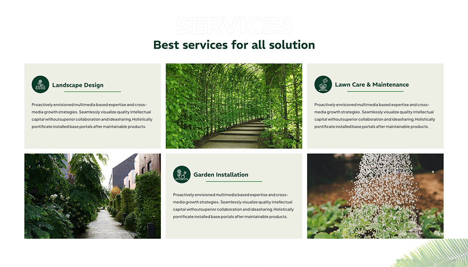 Gardening WordPress Theme