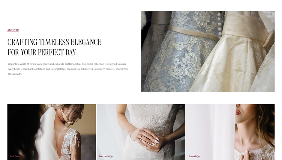 Bridal Dresses WordPress Theme