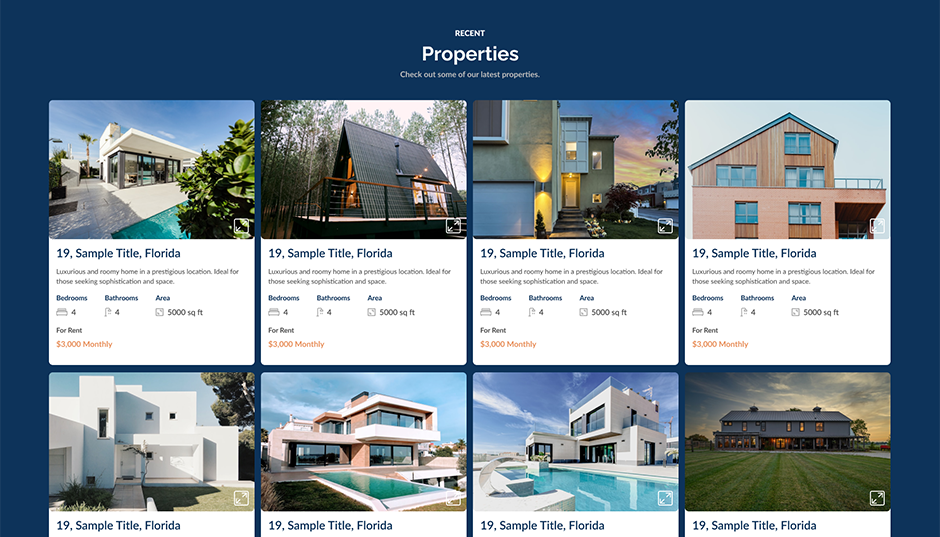 Real Estate Wordpress Theme