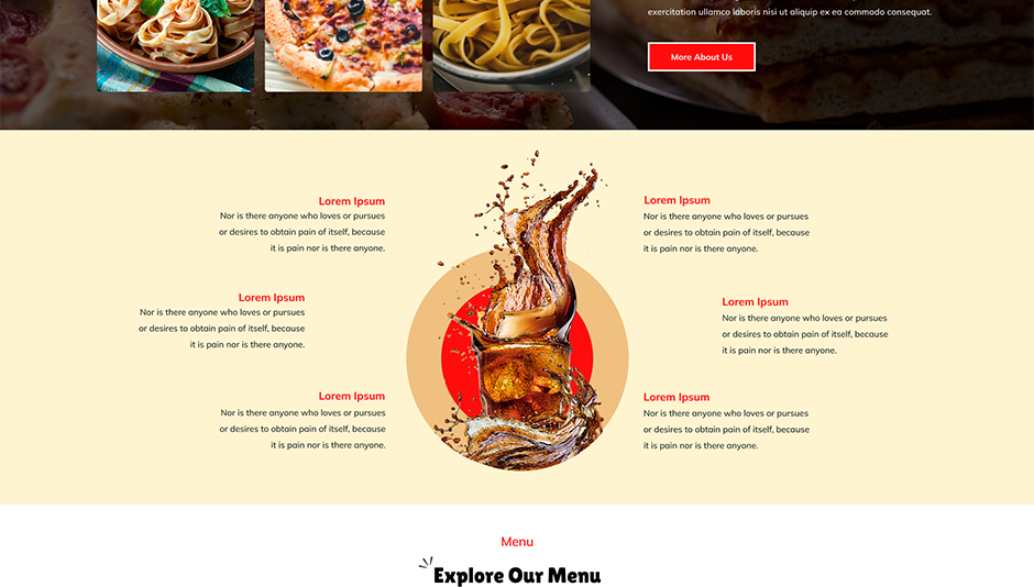 Italian Restaurant WordPress theme