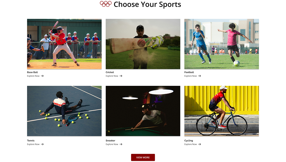 Sports Store WordPress Theme
