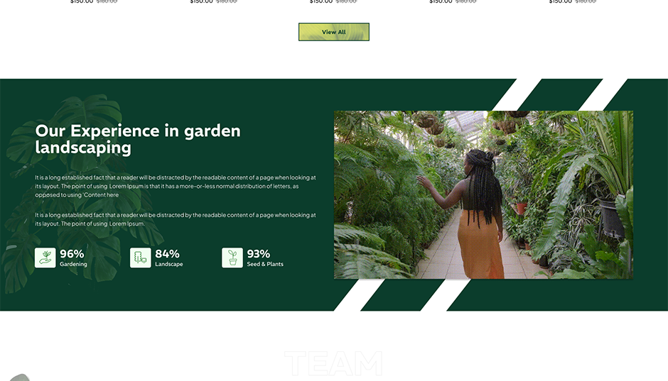 Gardening WordPress Theme