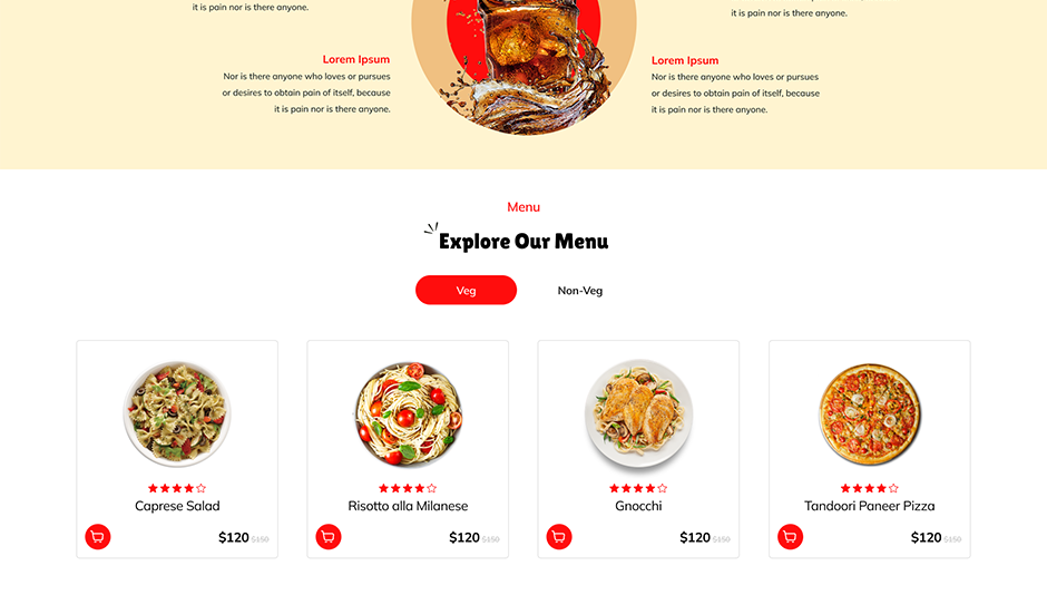 Italian Restaurant WordPress theme