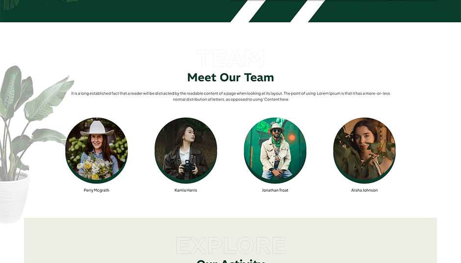 Gardening WordPress Theme