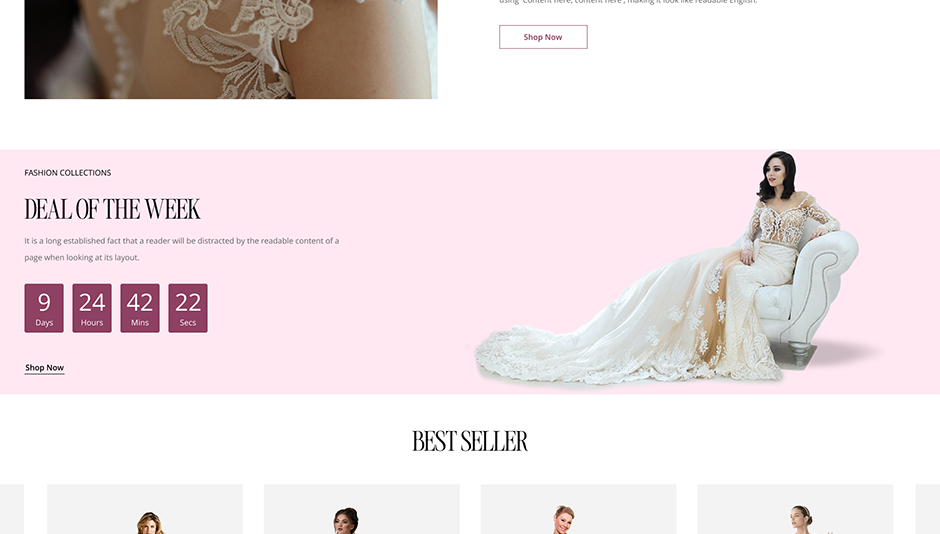 Bridal Dresses WordPress Theme