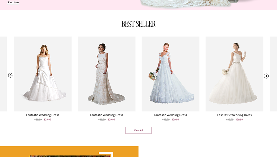 Bridal Dresses WordPress Theme