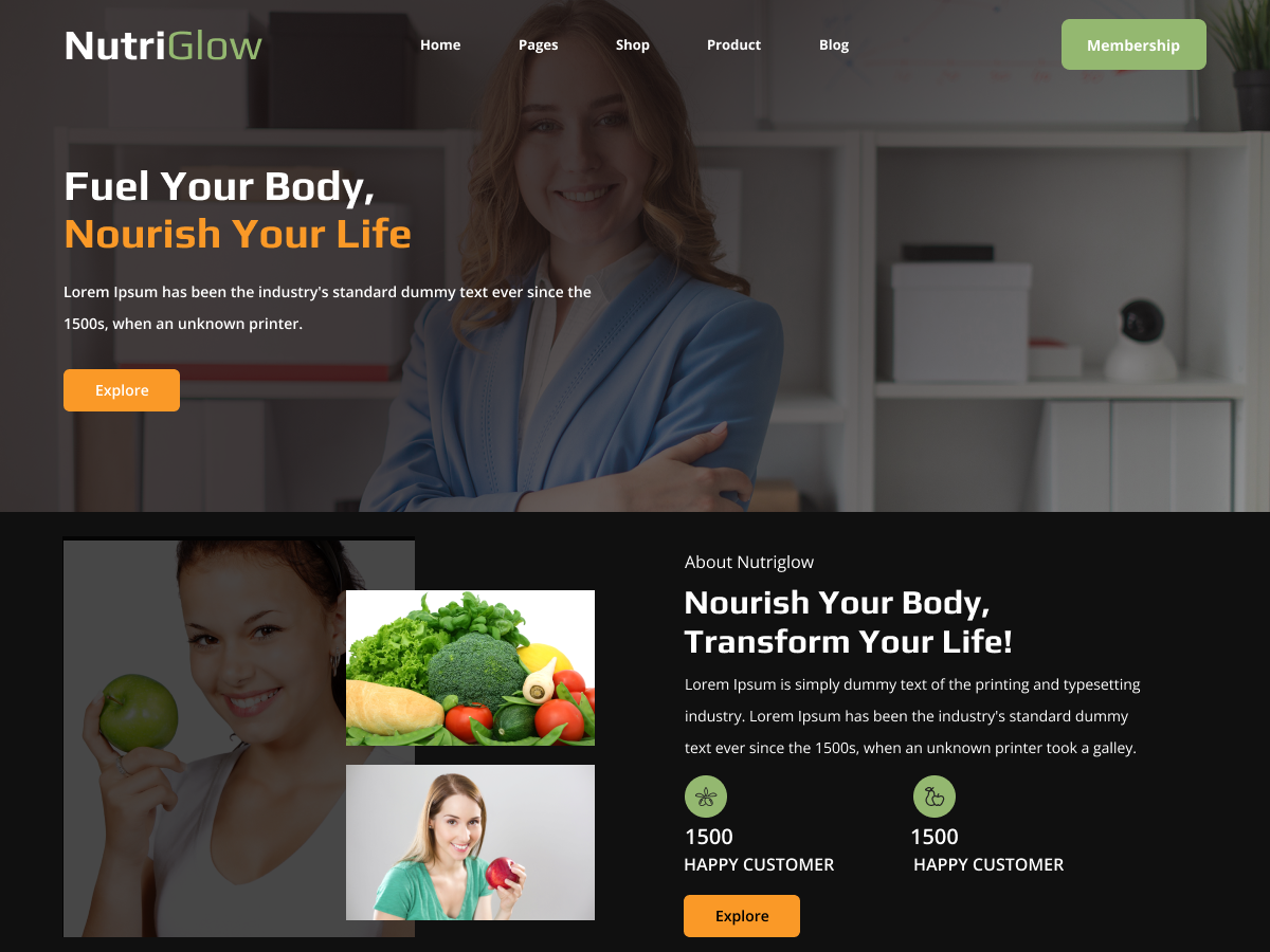 free-nutritionist-wordpress-theme