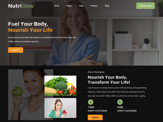 free-nutritionist-wordpress-theme