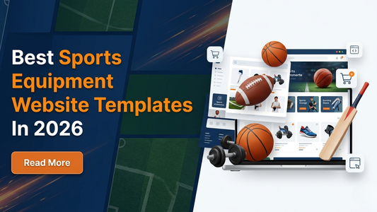 Sports Equipment Website Templates