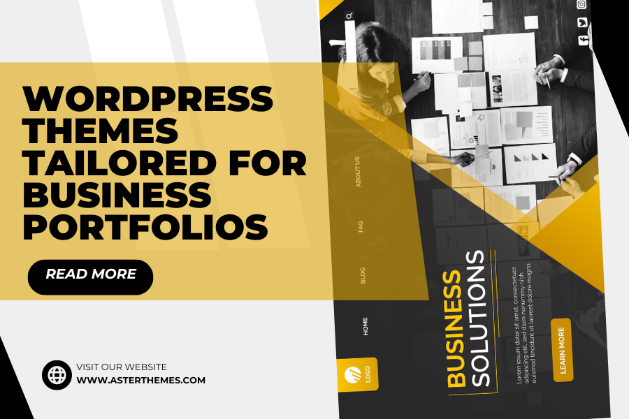Here are 10 great WordPress themes tailored for business portfolios