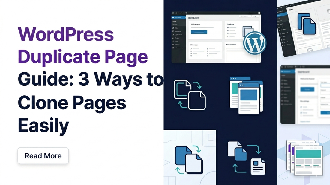 WordPress Duplicate Page