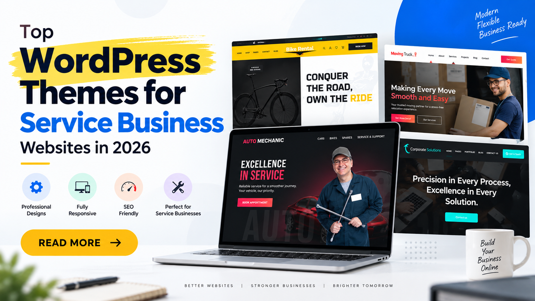 WordPress Themes for Service Business