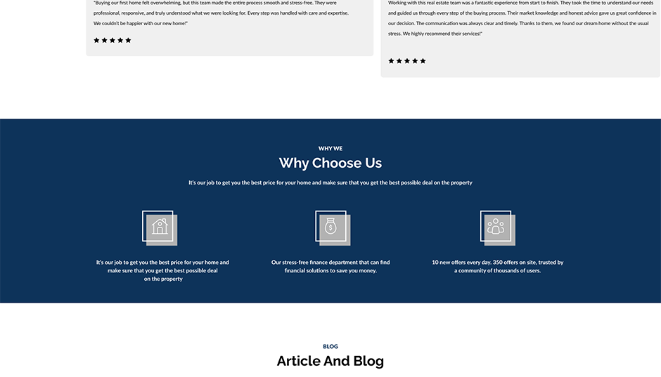 Real Estate Wordpress Theme