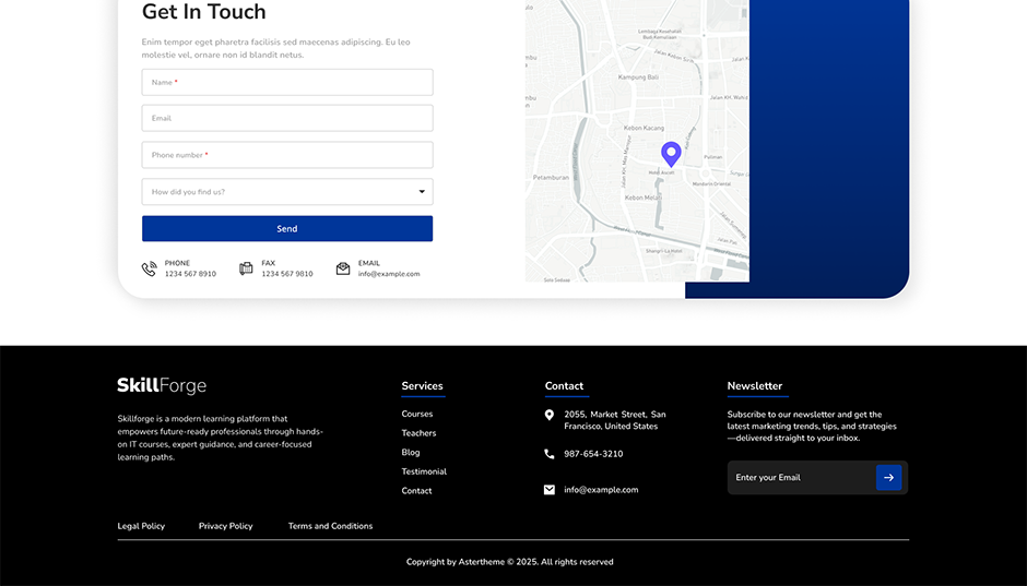 IT Courses Wordpress Theme