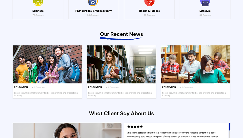 School Wordpress Theme