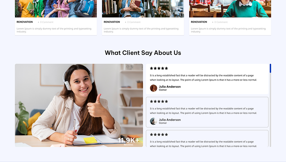 School Wordpress Theme