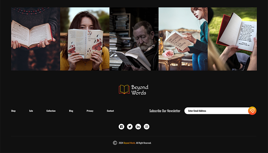 Book Shop WordPress Theme