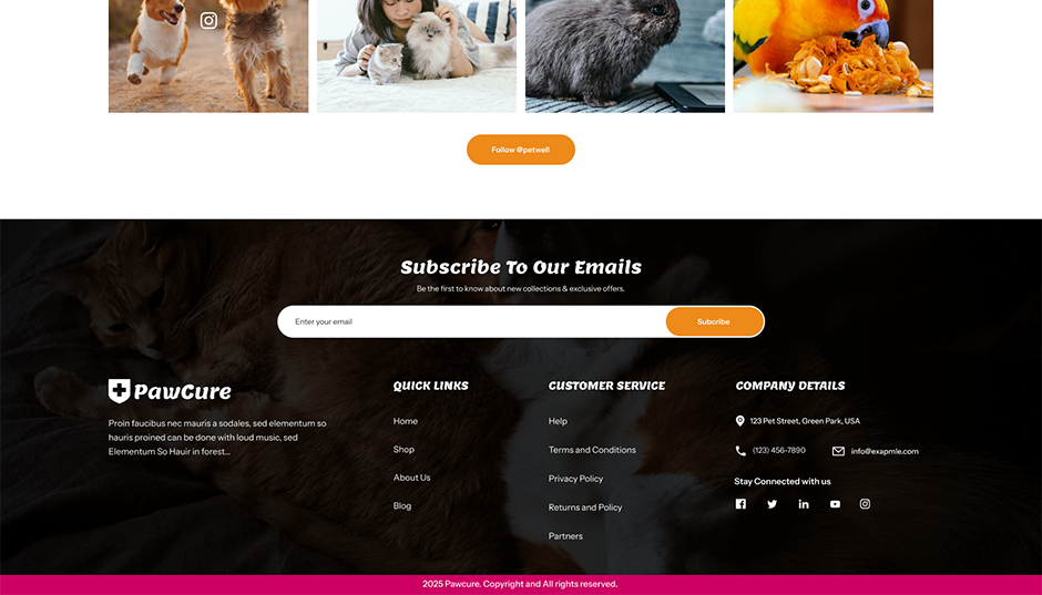 Veterinary WordPress Theme