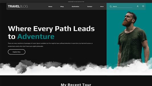 Travel Blogger WordPress Theme