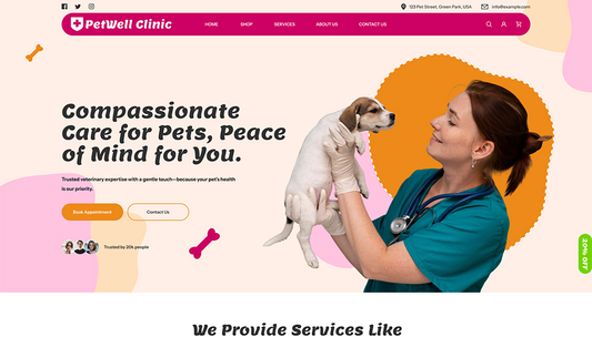 Veterinary WordPress Theme