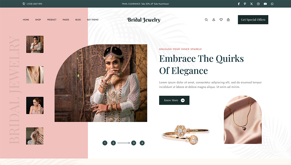Jeweler Shop Wordpress Theme