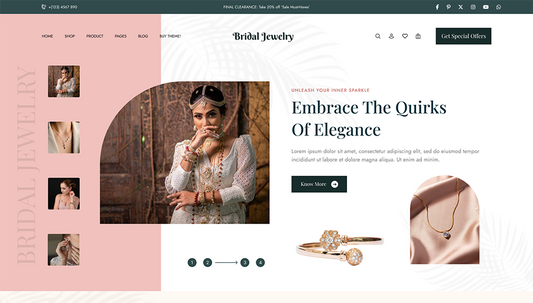 Jeweler Shop Wordpress Theme