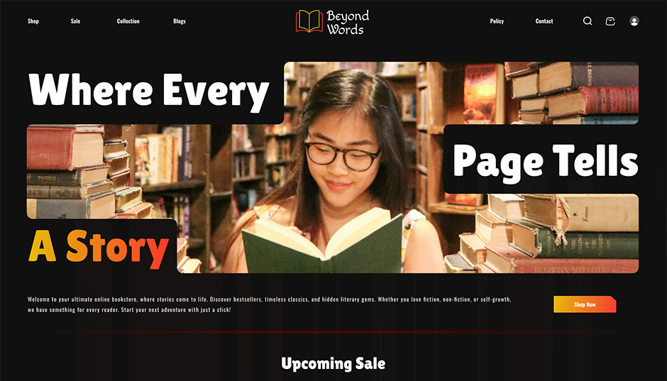 Book Shop WordPress Theme