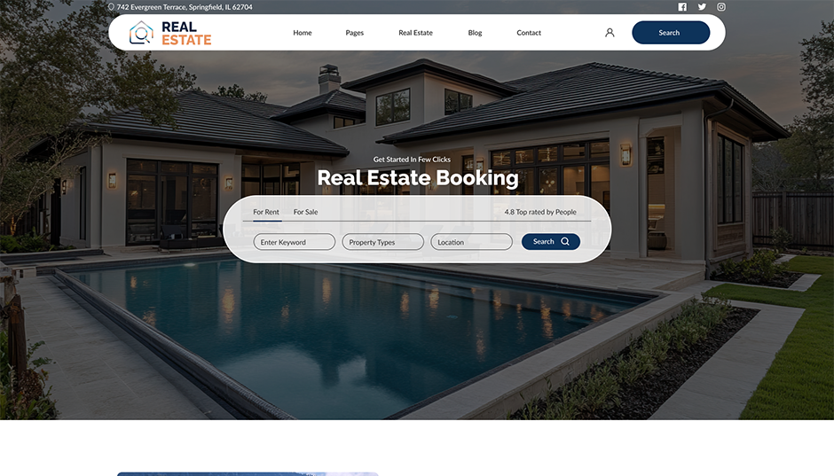Real Estate Wordpress Theme