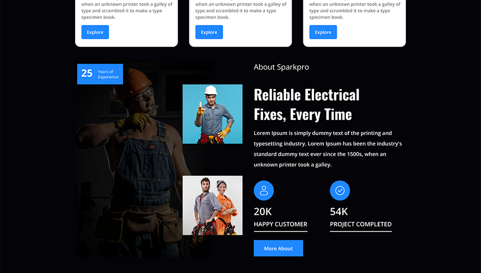 Electrical Repair WordPress Theme