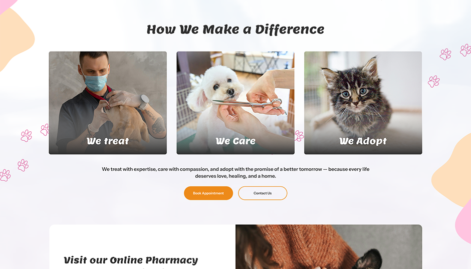 Veterinary WordPress Theme