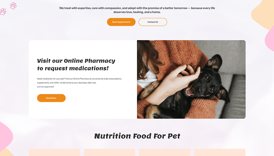 Veterinary WordPress Theme