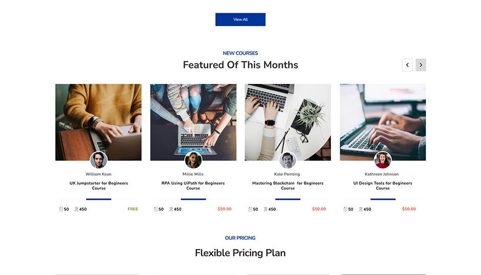IT Courses Wordpress Theme
