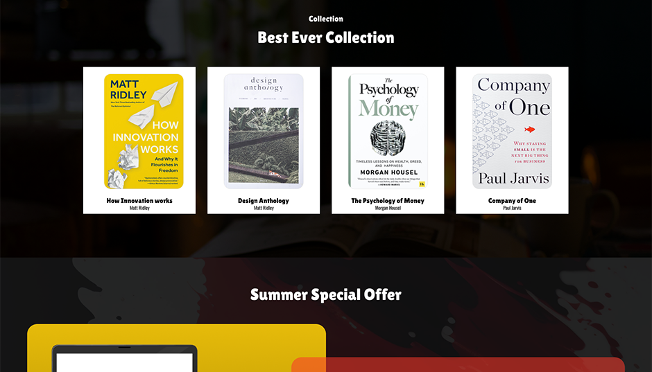 Book Shop WordPress Theme