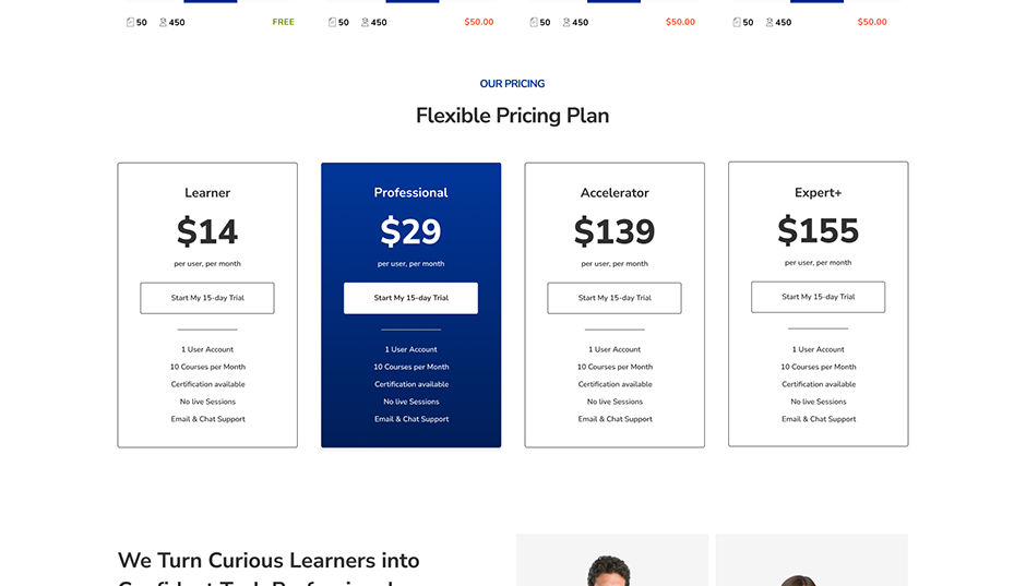 IT Courses Wordpress Theme
