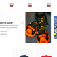Sports Store WordPress Theme