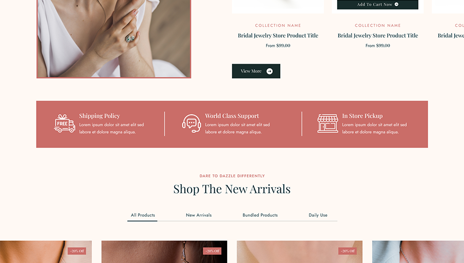Jeweler Shop Wordpress Theme