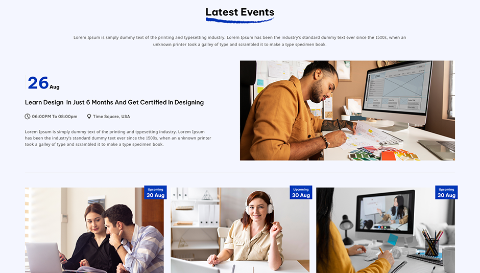 School Wordpress Theme