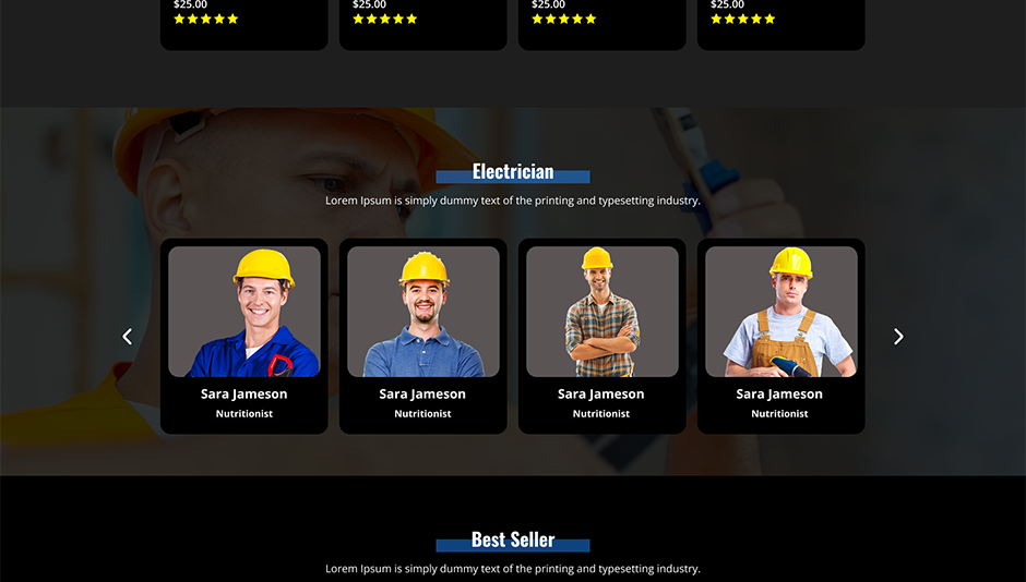 Electrical Repair WordPress Theme