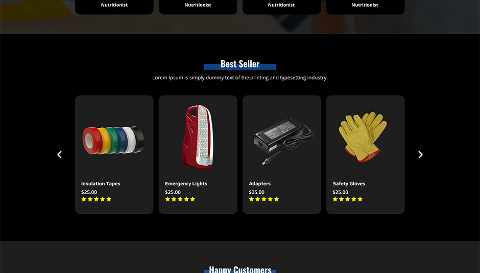Electrical Repair WordPress Theme