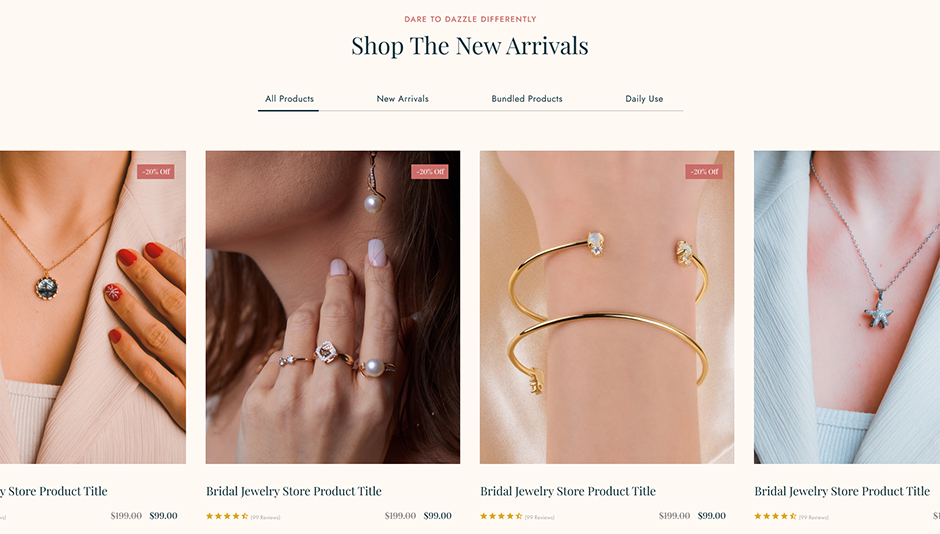 Jeweler Shop Wordpress Theme