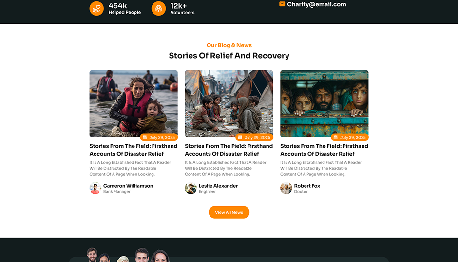 Charitable Wordpress Theme