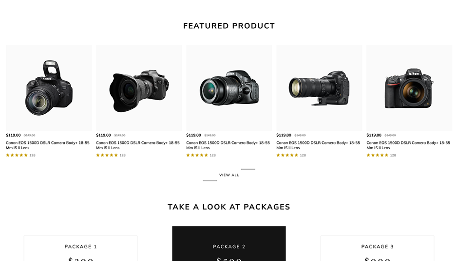 Photographer WordPress Theme